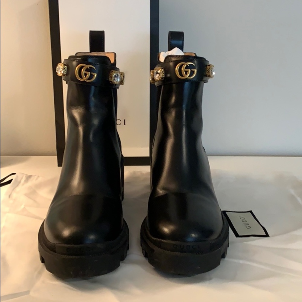 Black Gucci Boots